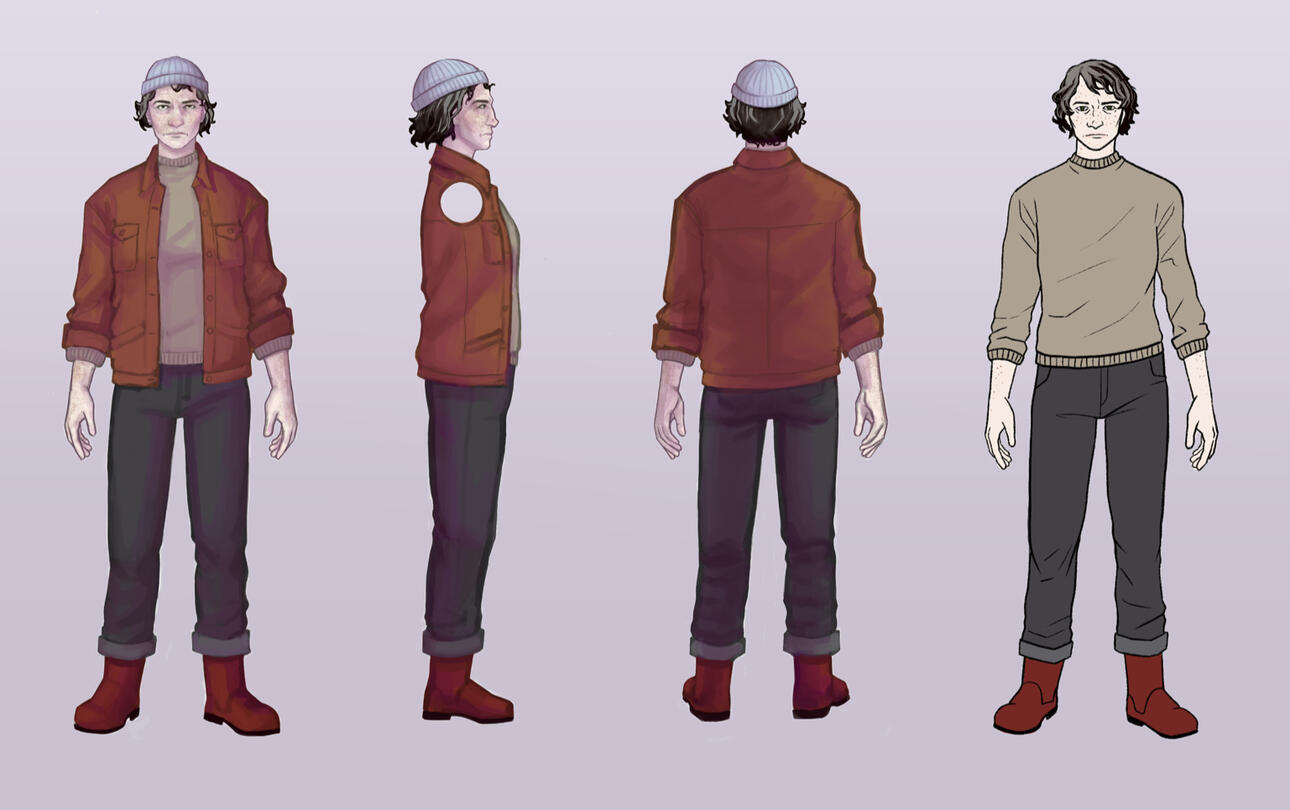 Turnaround for the player character